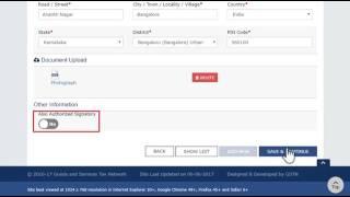 How to do GST New Registration Normal Taxpayer Part B