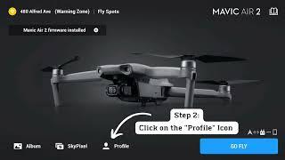 How to UNBIND your DJI Drone from your DJI Account Using the DJI FLY App