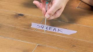 The Tricks To Fix A Squeaky Wood Floor!