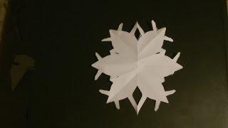 How To Make A Paper Snowflake