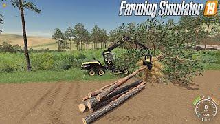 Day 1 of Clearing Trees for the FARM Field [FS19]