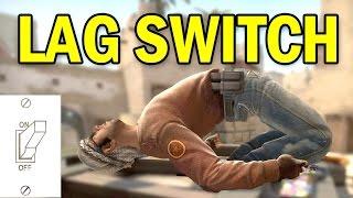 LAG SWITCH HACKER - CS GO LAG CHEAT - OVERWATCH