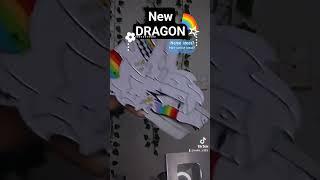 New Tik Tok acc‼️ #paperdragon #dragonpuppet #art #tiktok #rainbow