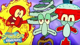 EVERY Time Squidward Gets Broken! | SpongeBob SquarePants