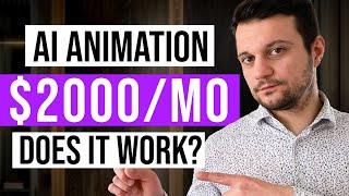 Earn Money With AI By Creating Animation Video || AI Animation || Kids Learning Video