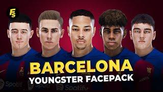 Barcelona Youngster Facepack - Football Life 2024 & PES 2021 (PC)