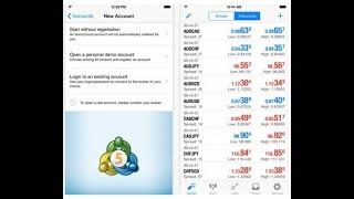 MT5 on iOS App (introduction)