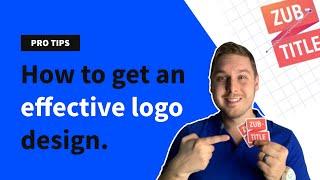 How to Get an Effective Logo Design 