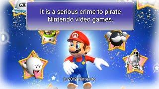 Mario Party 9 - Anti-Piracy Screen