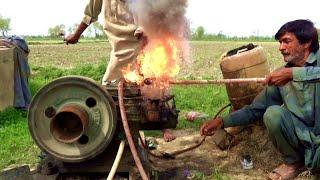 Peter Diesel Engine Start up Tube Well System Agriculture system in Punjab