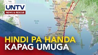 NCR at mga karatig-lugar, hindi pa handa sakaling tumama ang ‘The Big One’ – OCD exec