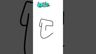 Animation - Letter E#shorts