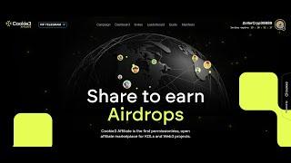  COOKIE3 Affiliate Airdrop  Limited Time Offer! Join Early for FREE Rewards!