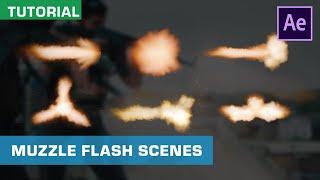 How To Composite Muzzle Flashes And More | Gun VFX | After Effects Tutorial