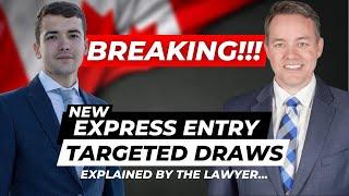 BREAKING: Express Entry Category Based Draws (2023)
