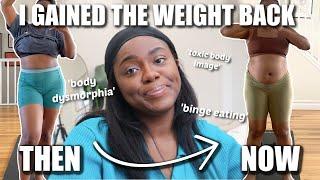 I gained the weight back. toxic body image, binge eating, shame | Let's Chat