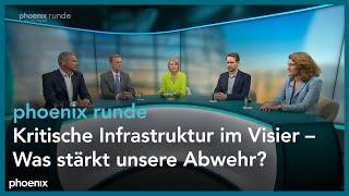 #phoenixrunde: Kritische Infrastruktur im Visier – Was stärkt unsere Abwehr?