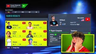 YouTubers in FIFA 22!  (KSI, Dream, MrBeast)