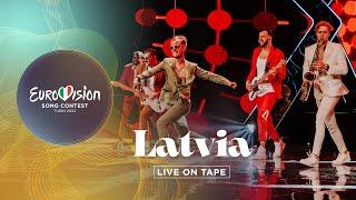 Citi Zēni - Eat Your Salad - Latvia  - Live On Tape - Eurovision 2022