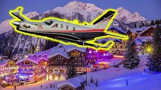 Courchevel Landing in the TBM 930 | MSFS 2020 | 4k - 60FPS