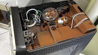 Как разобрать кофемашину Philips/Saeco для диагностики. How to disassemble a Philips coffee machine.