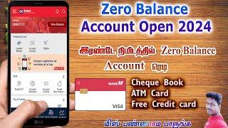 How to open Kotak bank Digital Zero Balance Account open Online in 2024 @Tech and Technics