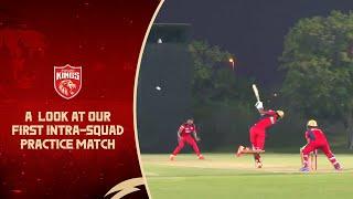 A  at our first intra-squad practice match | IPL 2021