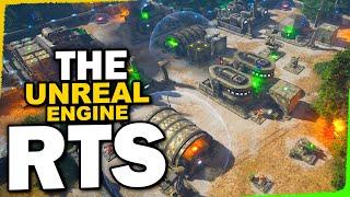 Hyperwar - RTS with base building in the Unreal Engine | Helicopters, Artillery & Unit Formations