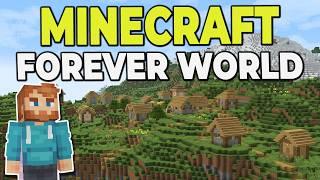 How to START your Minecraft FOREVER WORLD