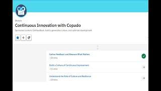 Continuous innovation with Copado - Move to the package development model - Copado trailhead badges