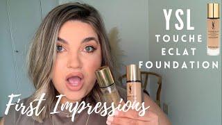 YSL Touche Eclat Foundation | First Impressions | Natural Skin Finish | Is It Worth The Price?