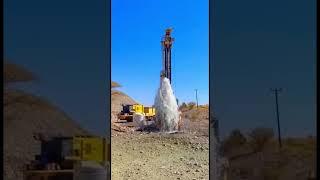 Water Blast￼ in this ￼Borewell #borewellmachine #waterfall @balaji borewell dechu￼