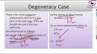 Simplex Method - A Special Case of Degeneracy