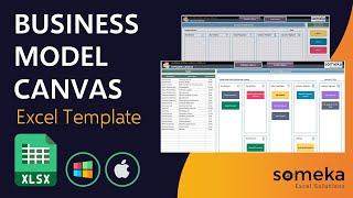 Business Model Canvas Template | Visualize Your Business Model in Excel within minutes!