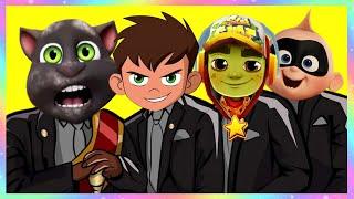 Subway Surfers have powers & Ben 10 &  & Talking Tom & Incredibles - Meme  Dance Song (Astronomia)