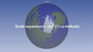 62 Polar Stereographic   Projection and Properties Part 1