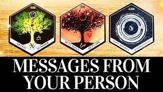 PICK A CARD ️MESSAGES FROM THE PERSON ON YOUR MIND ️ They Want YOU to Know THIS!  Tarot Reading