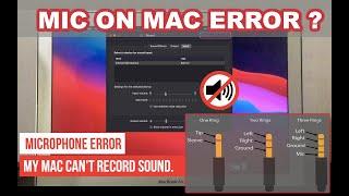 How to Fix Microphone Not Working on Mac (Mic Error)