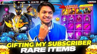 Gifting My Subscriber New Superhero Bundles And 15,000 Diamonds  In Free Fire