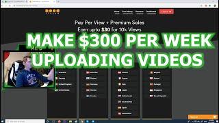 Make $300 per Week - GET PAID TO FOR  UPLOADING AND SHARING VIDEOS ONLINE (Doodstream review)