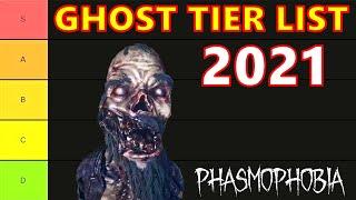 All 14 ghosts ranked from MOST to LEAST dangerous | Phasmophobia 2021 Tier List