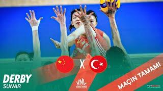 Maçın Tamamı | Türkiye - Çin "2024 Kadınlar VNL Hong Kong Etabı 3. Maç" X Derby