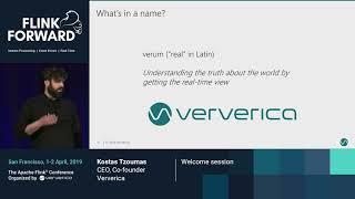 Welcome session by Kostas Tzoumas, Ververica