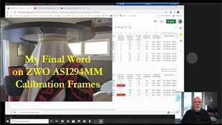 My Final Word on ZWO ASI294MM Calibration Frames