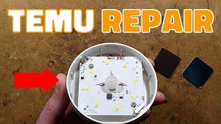 Fixing a Temu light - with schematic