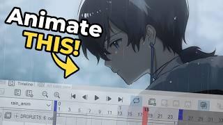 How To Animate a Rain Scene