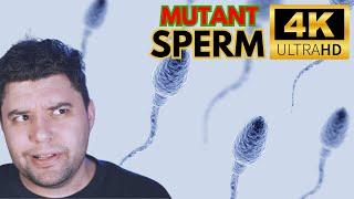 MUTANT SPERM under the microscope looks strange!