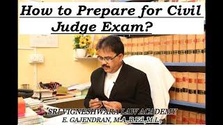 How to Prepare for Civil Judge Exam?