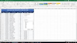 Hướng Dẫn Tạo Và Sử Dụng Bộ Lọc Filter Trong Excel 2019