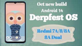 Redmi 8 Custom Rom ! Mi439 New Custom Rom ! 2024 Oct Derpfest Os Stable ! Redmi 7A,8,8A,8A Dual Rom.